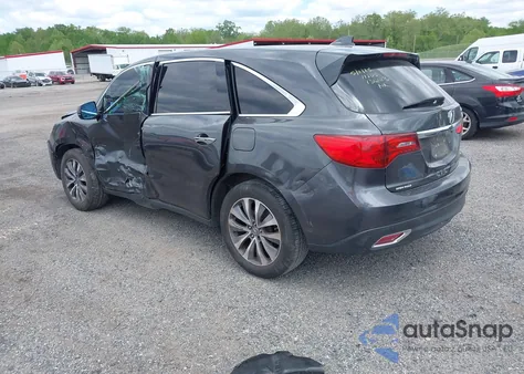 2014 Acura Mdx Technology Package from USA, damaged, VIN 5FRYD3H40EB002628